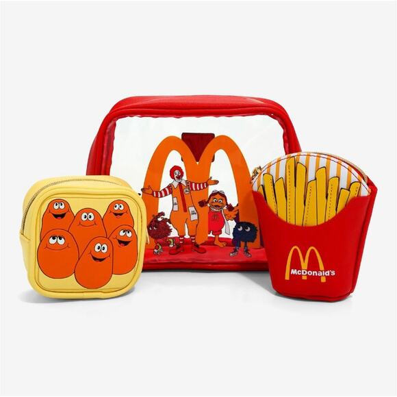 McDonald's McDonaldland Characters Cosmetic Bag Set - BoxLunch Exclusive - Picture 1 of 4